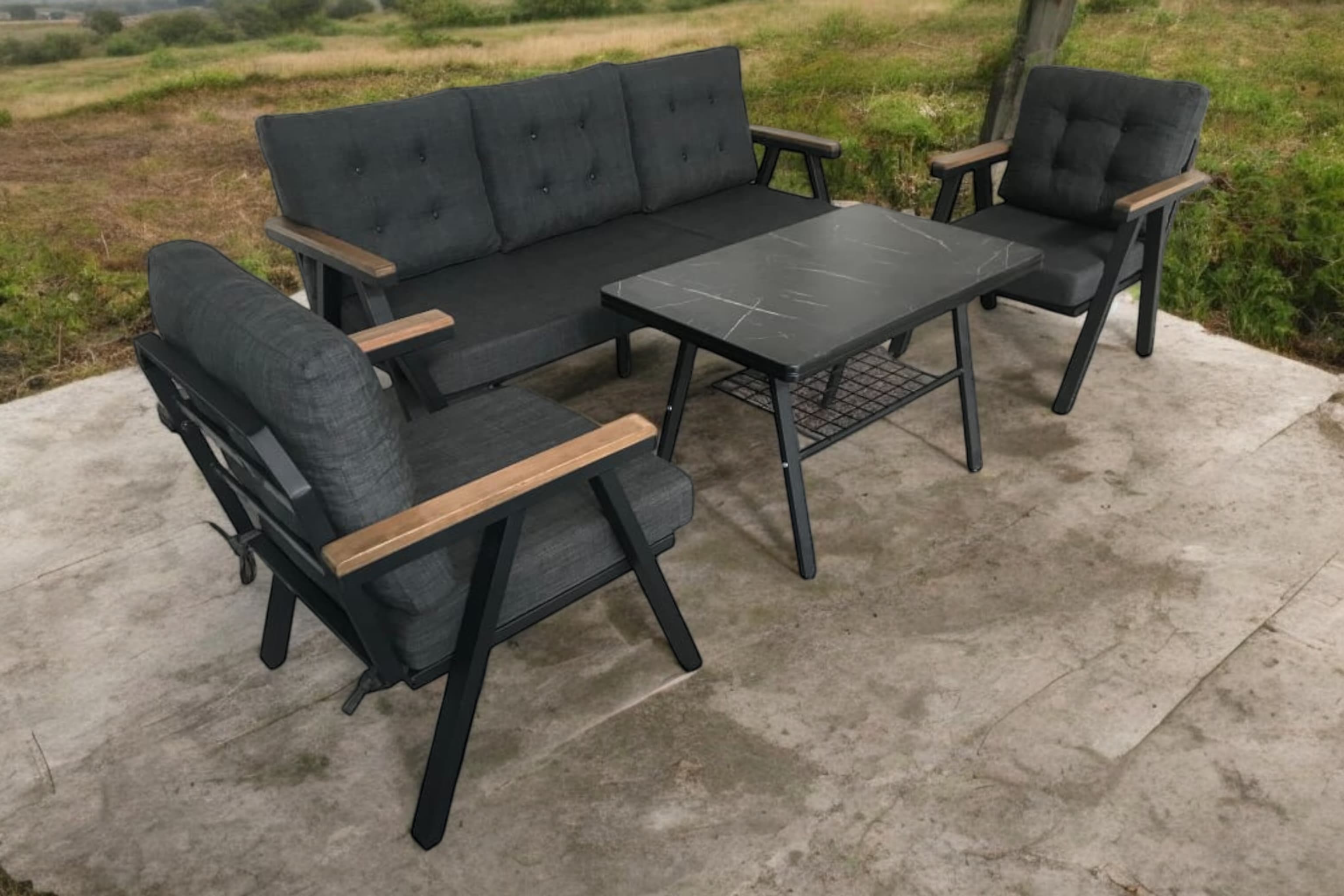 Titan Black Üçlü Set