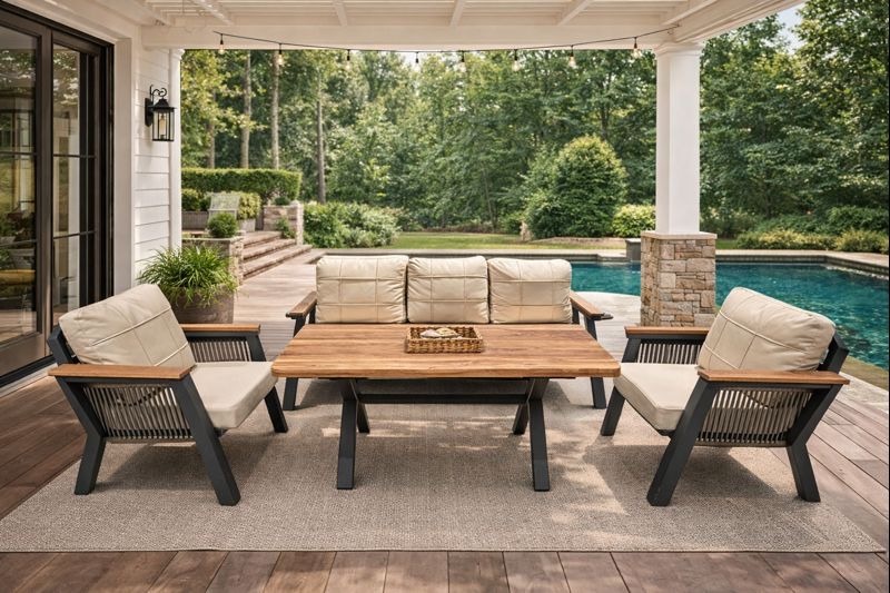 Platin Aliminyum Üçlü Set